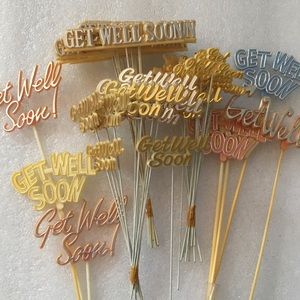 Vintage Floral Arrangement Picks Get Well 40 +
